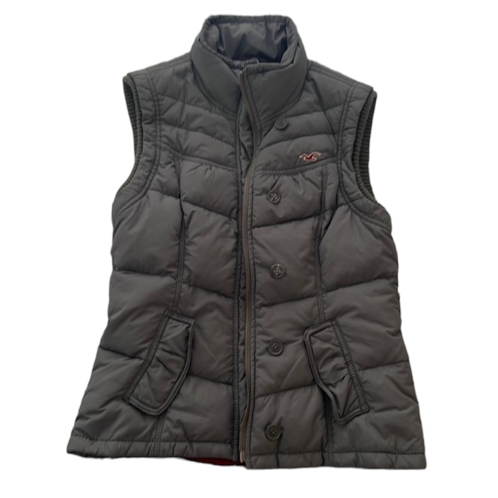 EUC Hollister Women’s Puffer Vest Size Large